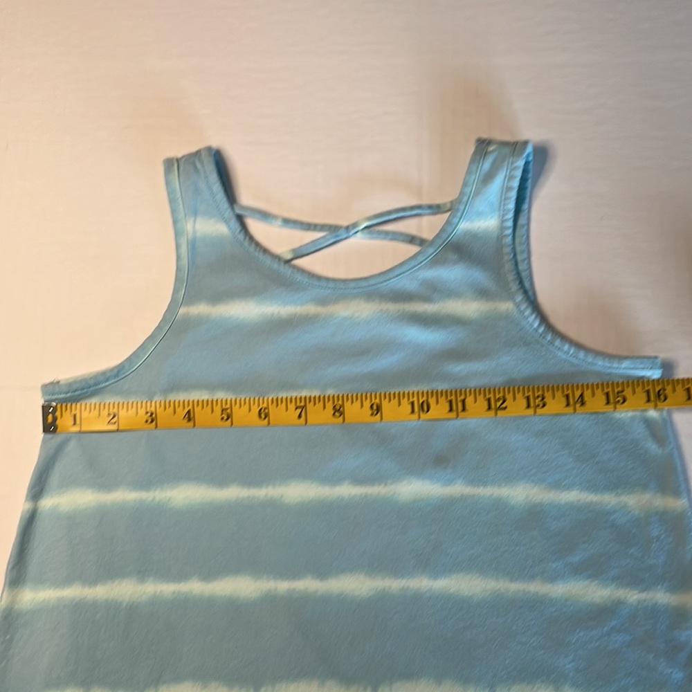 Old Navy girls blue ombré lattice dress size XXL - Picture 8 of 11
